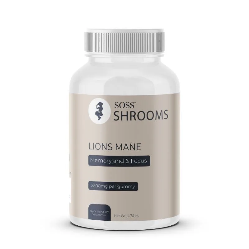 5-Mushroom Gummies (Brain Boost)